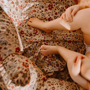 Бассейн надувной Mrs. Ertha "Magic Garden", таинственный сад, 90 см